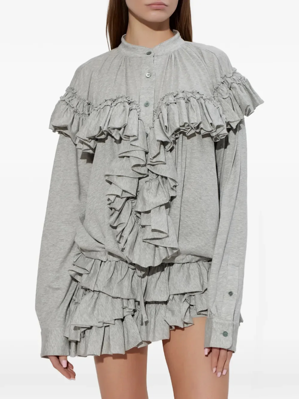 DRIES VAN NOTEN - Women Extra Light Jersey Blouse - 1