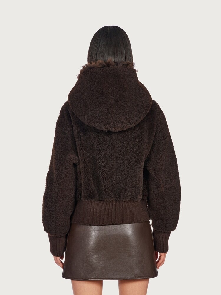 SHEARLING BLOUSON - 4