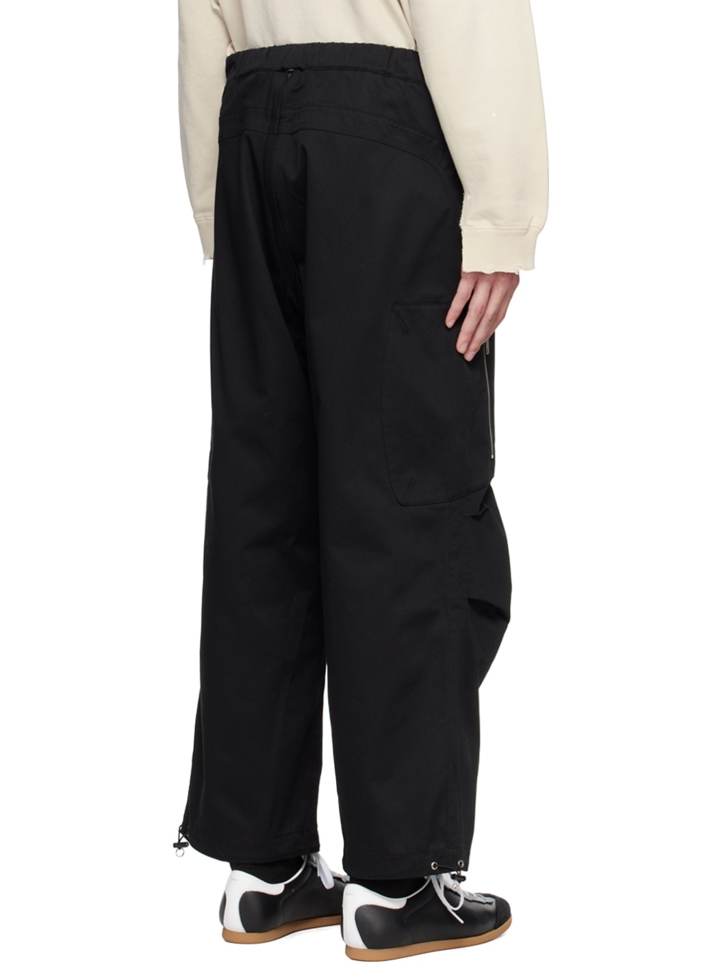 Black Berlin Baggies Cargo Pants - 3