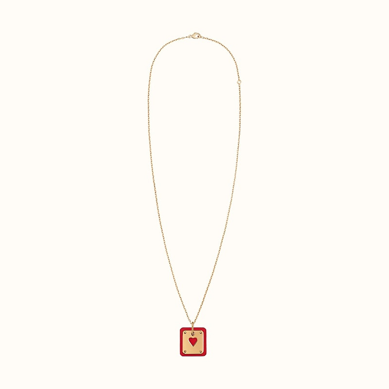 Hermès As de Coeur pendant, small model outlook