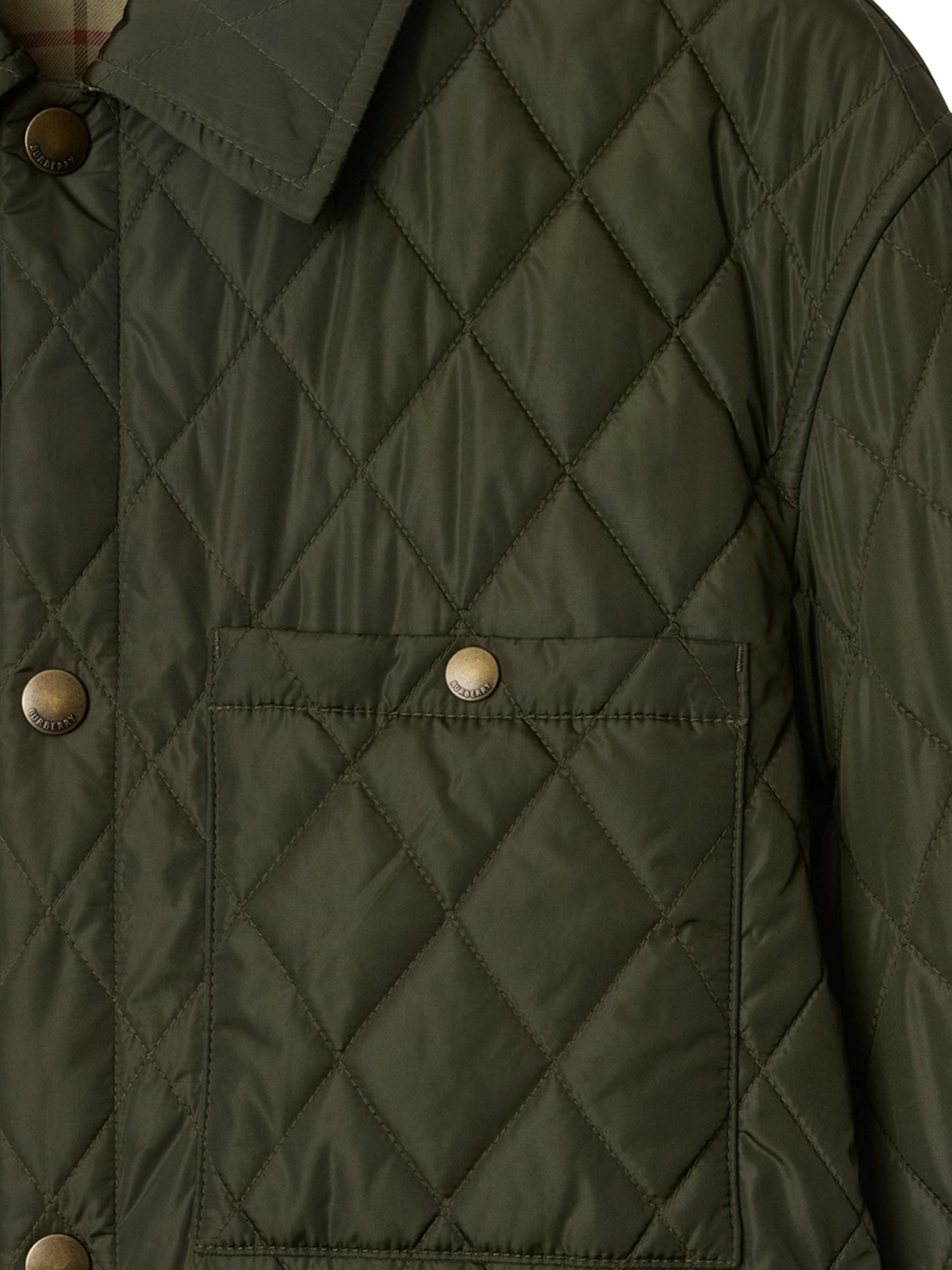 QUILTED NYLON SHIRT - 4