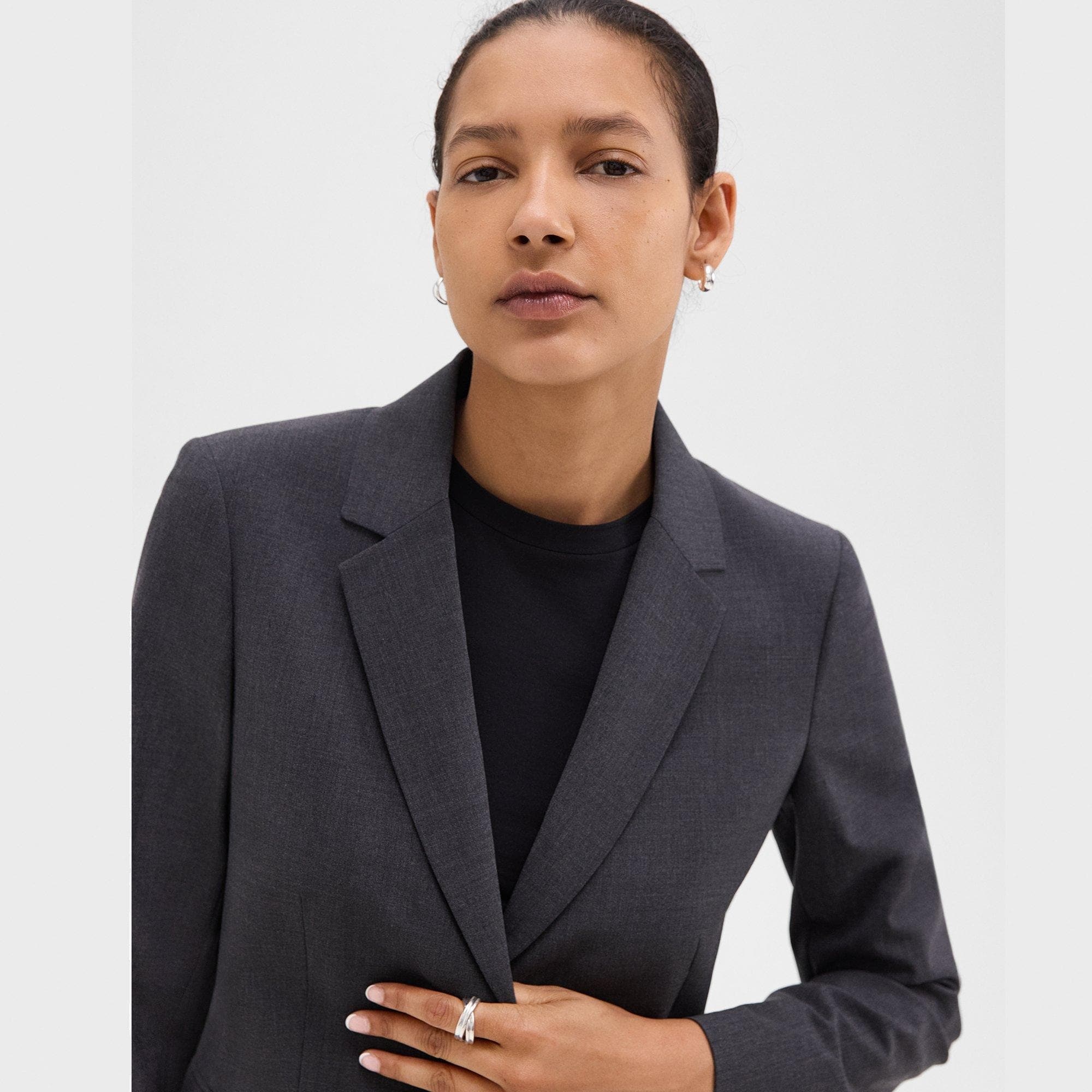 Carissa Blazer in Good Wool - 5