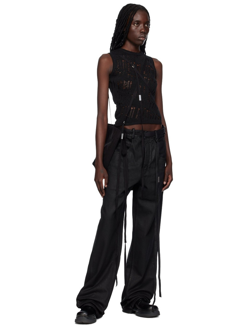 Ann Demeulemeester Black Michele Derbys outlook