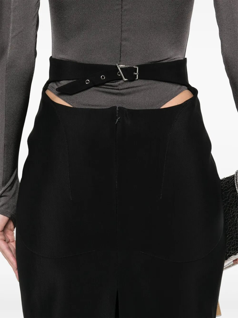 Mugler Women Pencil Midi Skirt - 3
