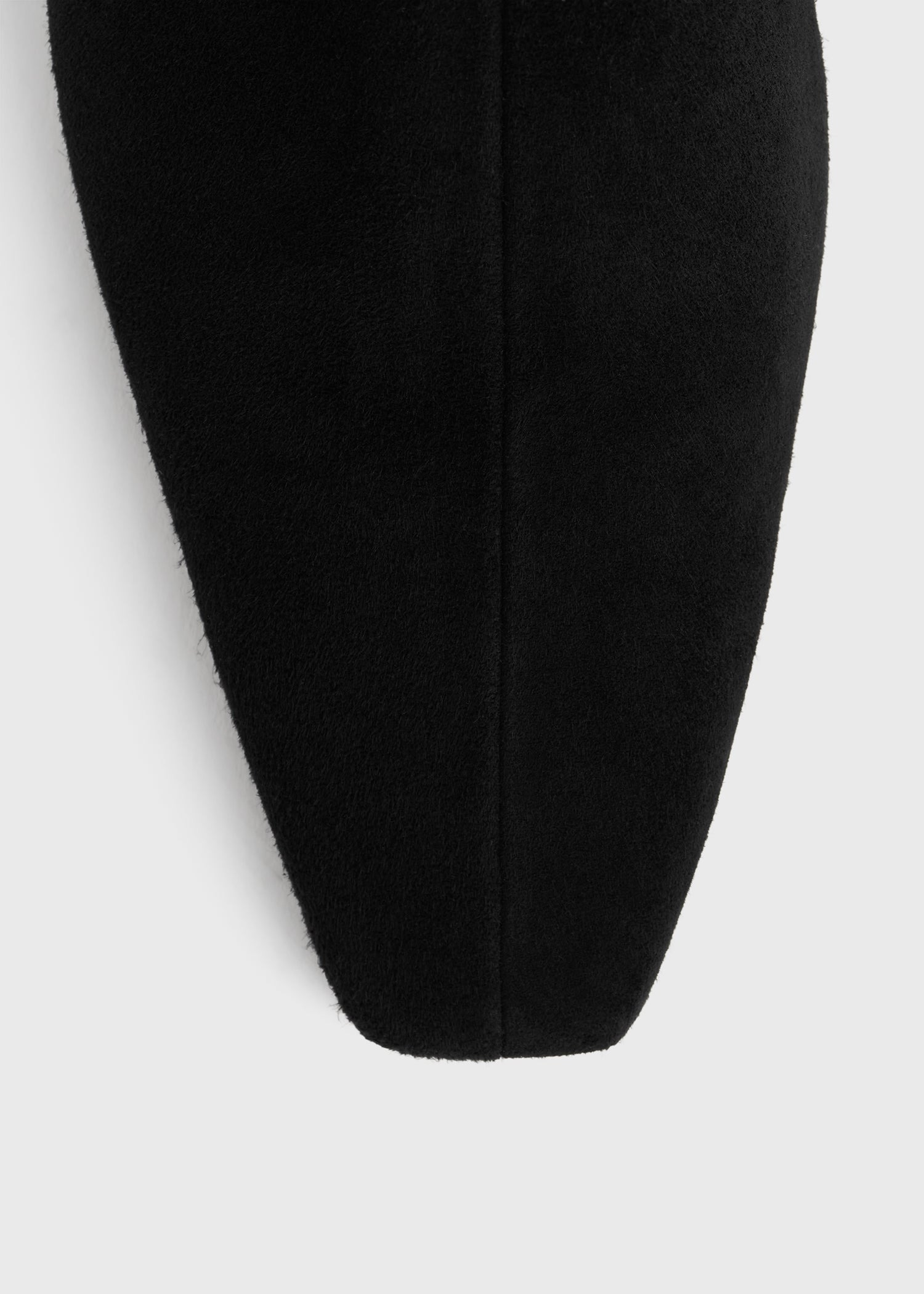 Zipped suede chelsea boots black - 6