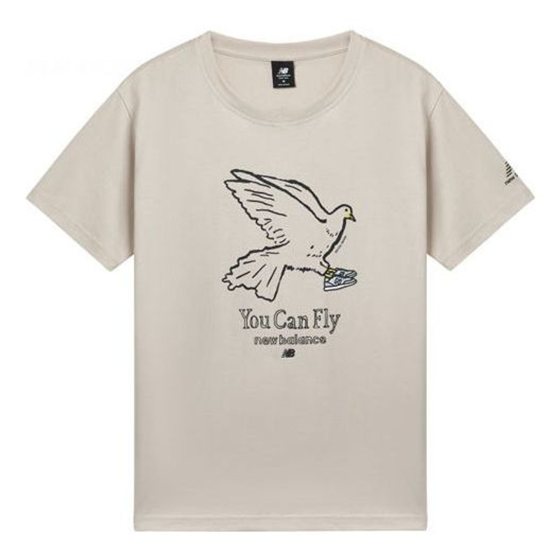New Balance Naijel Tee 'Beige' AMT12341-GOK - 1