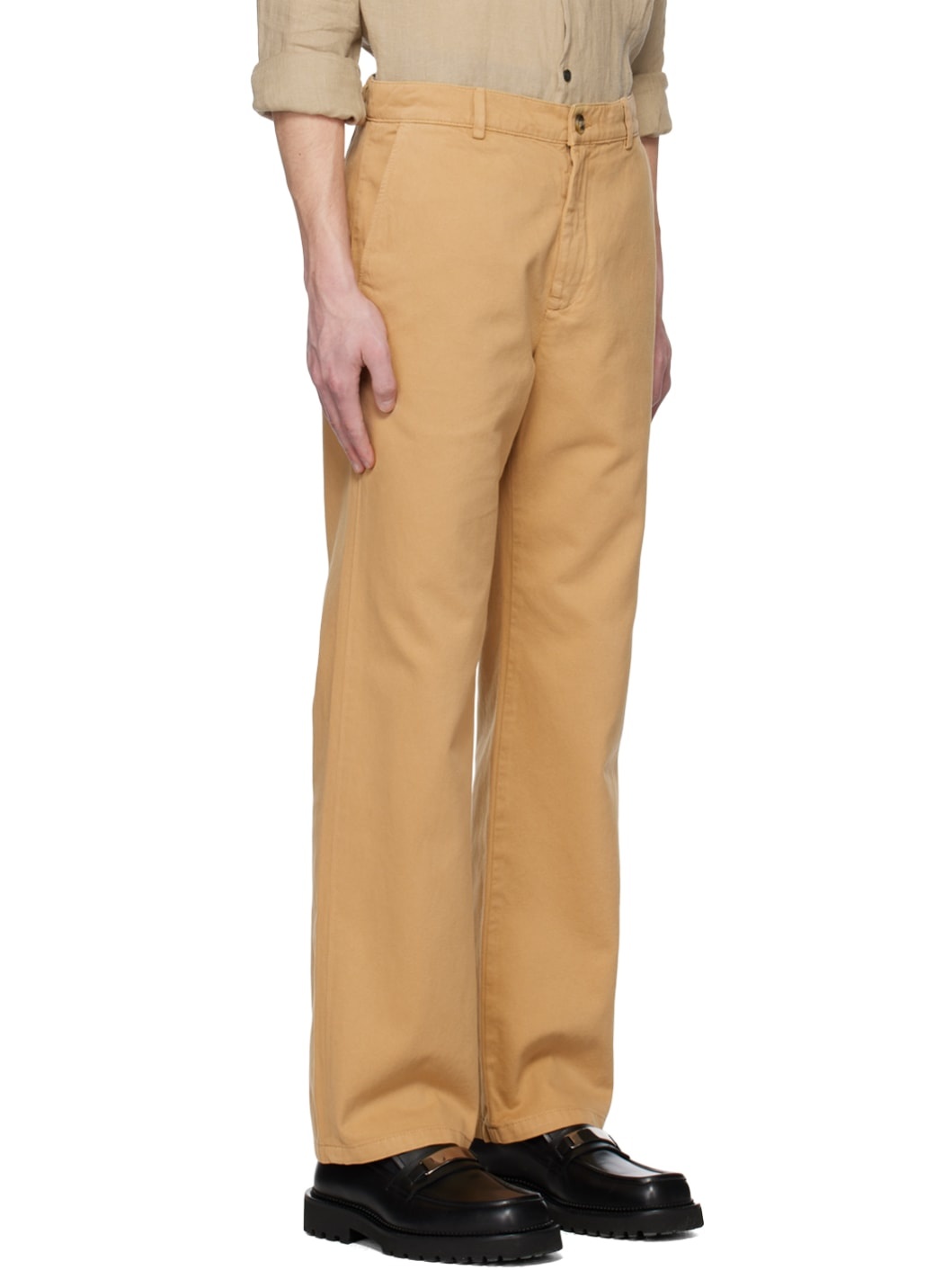 Beige Keep Trousers - 2