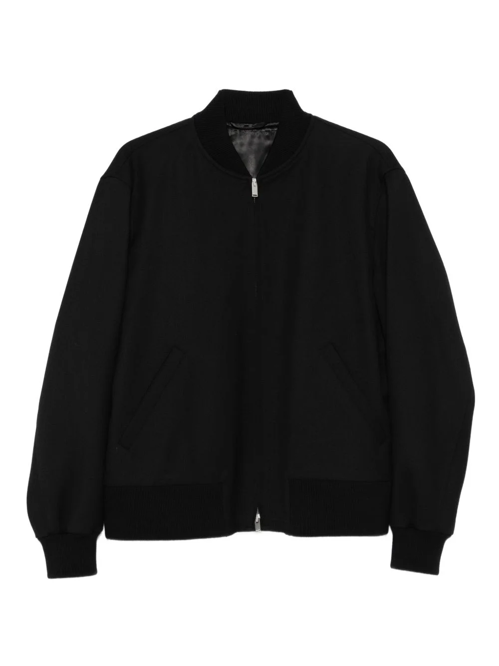 zip-front bomber jacket - 1