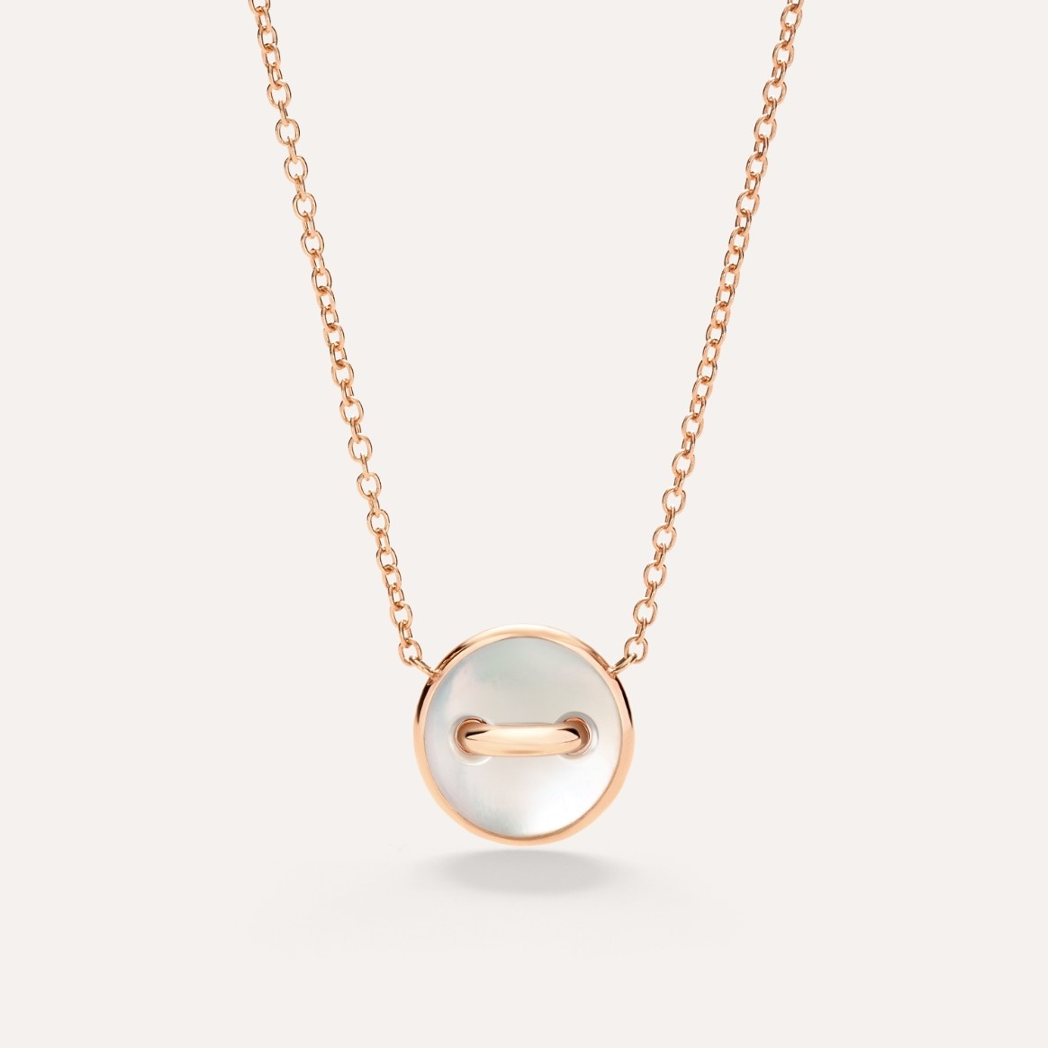 Pom Pom Dot Necklace with pendant - 3