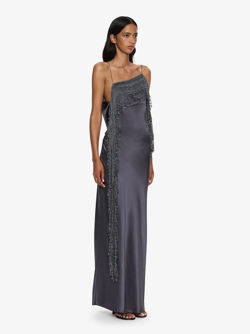 Droplet Bead Crochet Trimmed Cami Dress 3