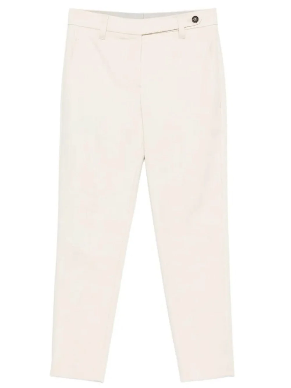 COTTON PANTS WITH TAPERED LEG - 1