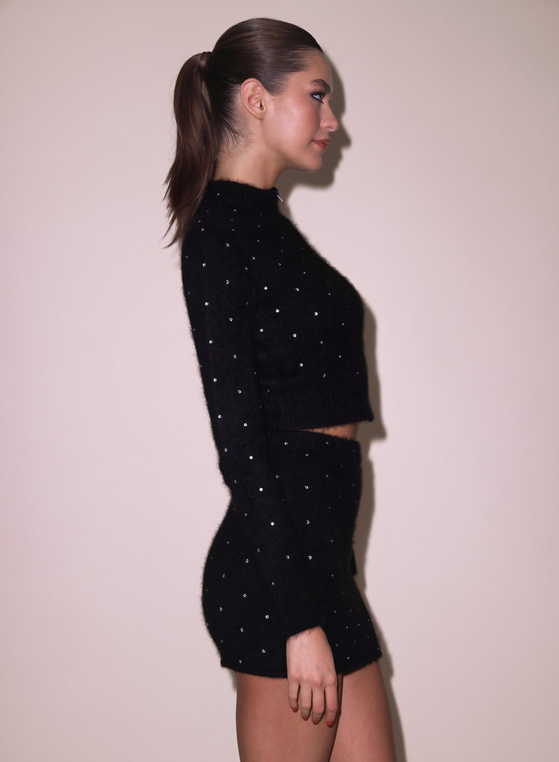 Cashmere Mini Skirt 4