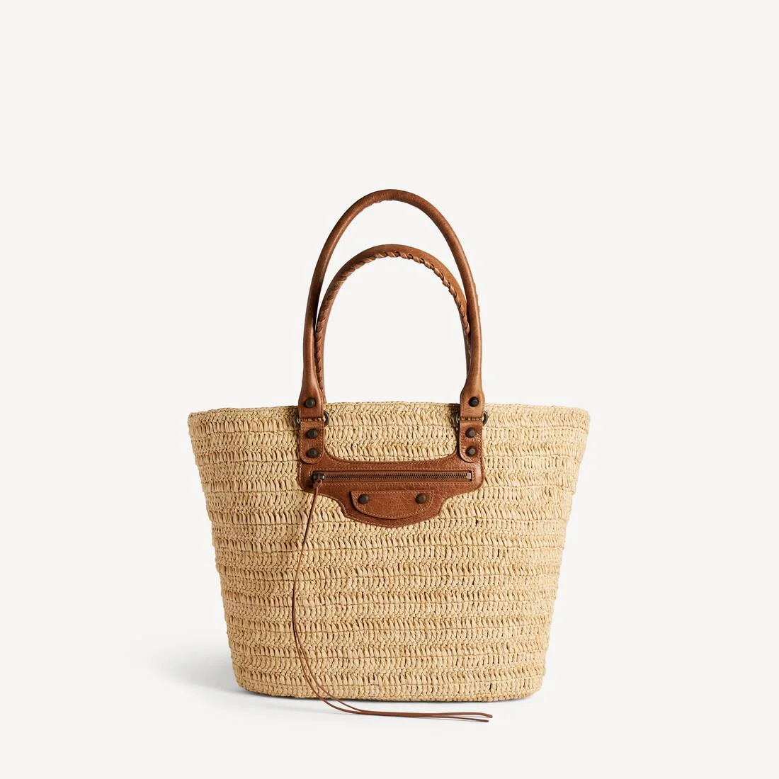 Women's Le City Medium Basket in Natural/camel - 1