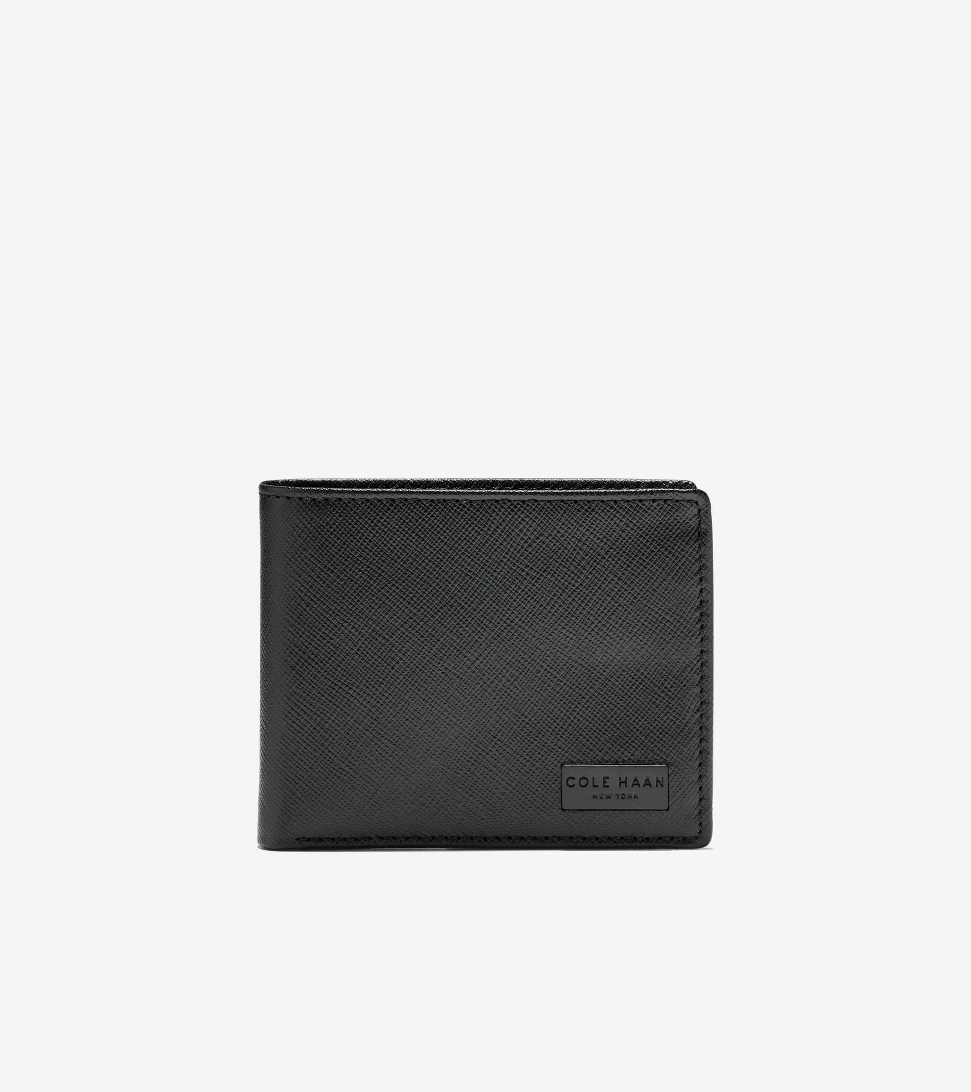 Men's Bifold Wallet with Saffiano Cover - 1