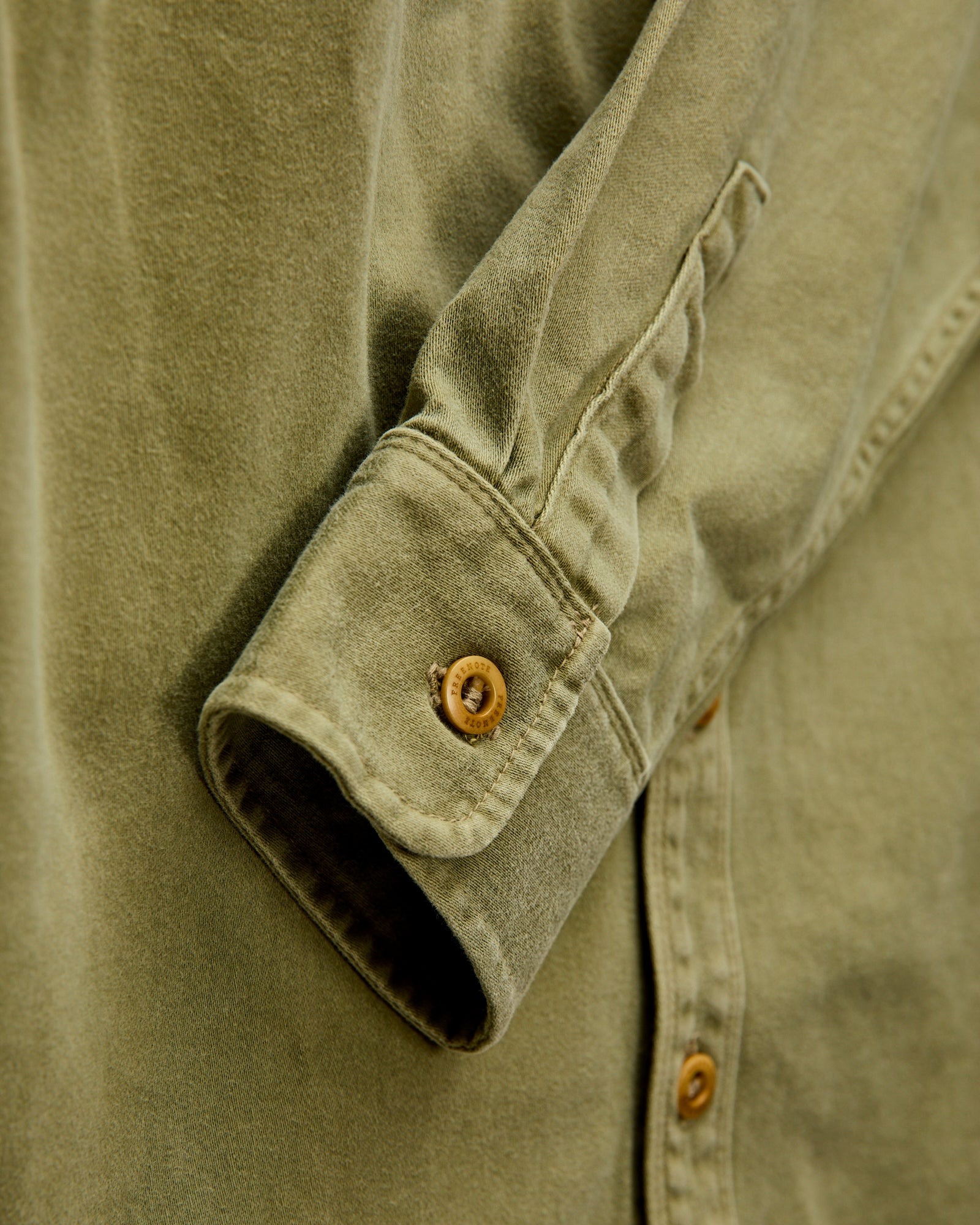 Utility Shirt in Olive - 5