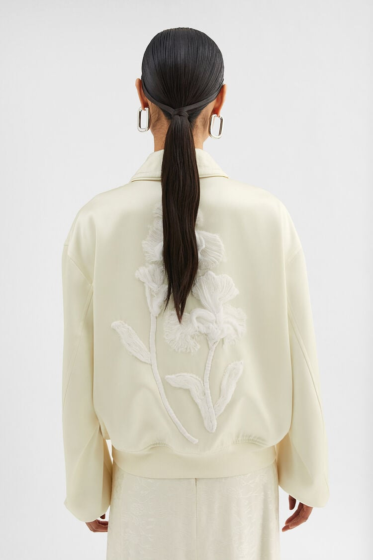 Duchess Embroidered Bomber Jacket - 4