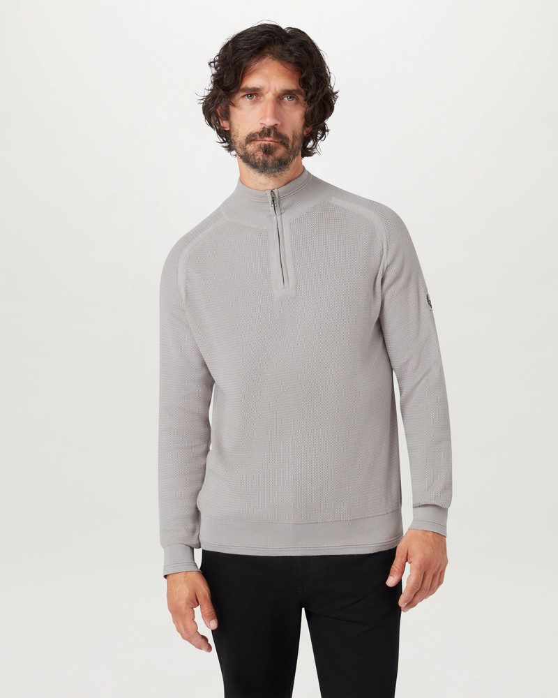 Belstaff GUIDE QUARTER ZIP JUMPER outlook