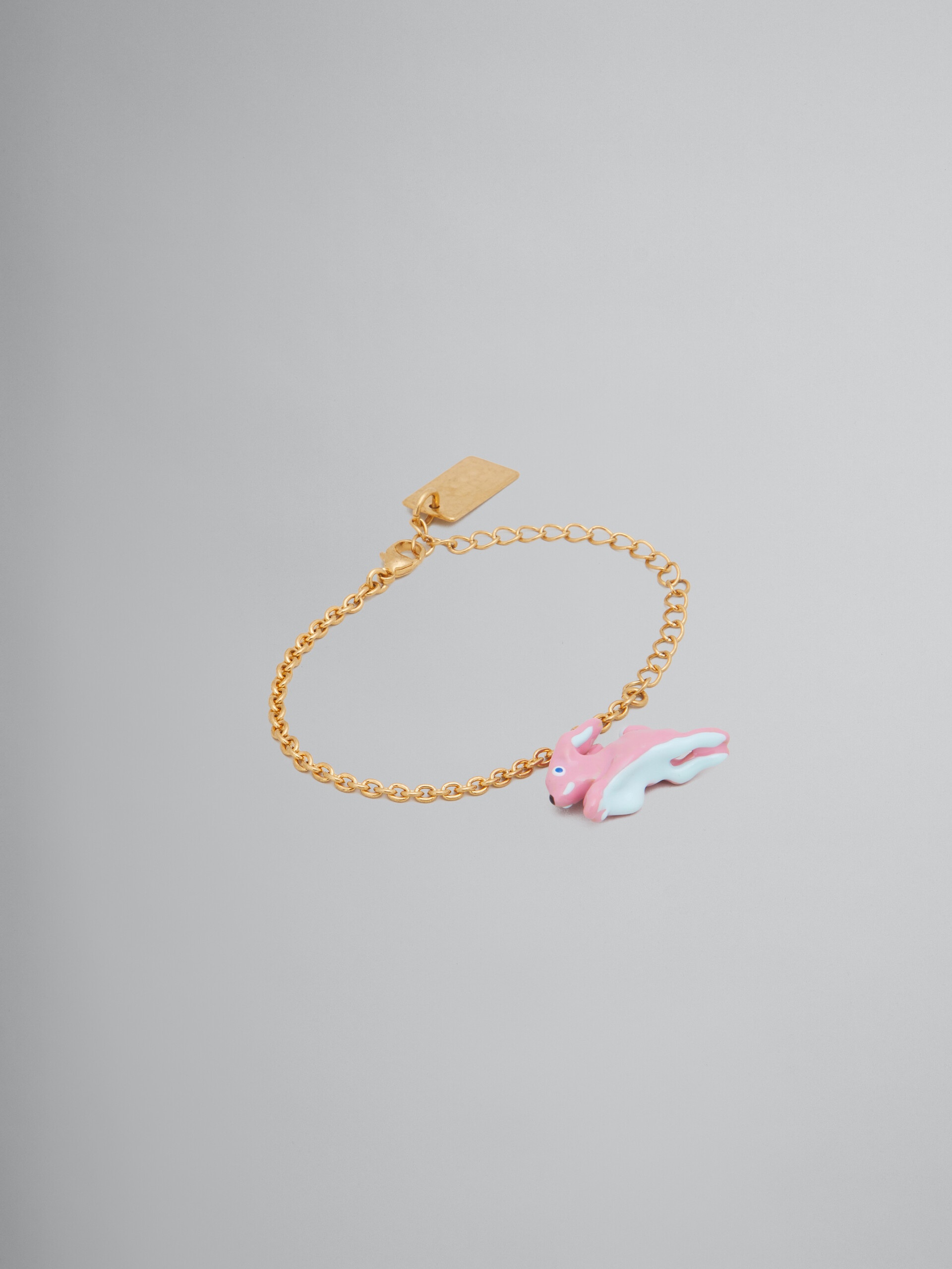 BRACELET WITH RABBIT PENDANT - 1