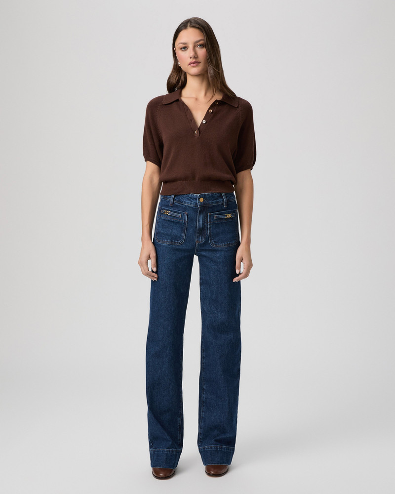 PAIGE Sasha Wide Leg Jean outlook