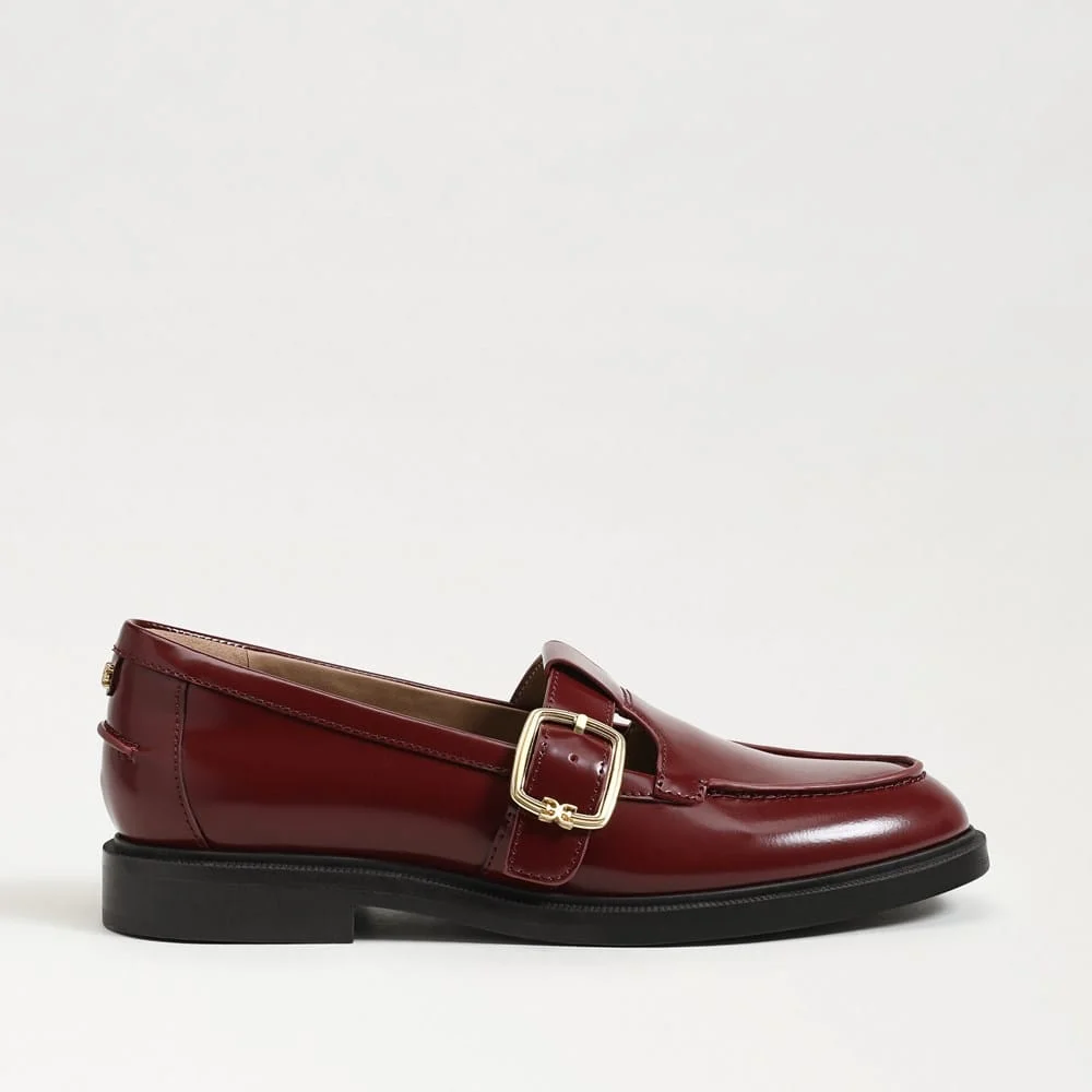 Elaina T-Strap Buckle Loafer - 1