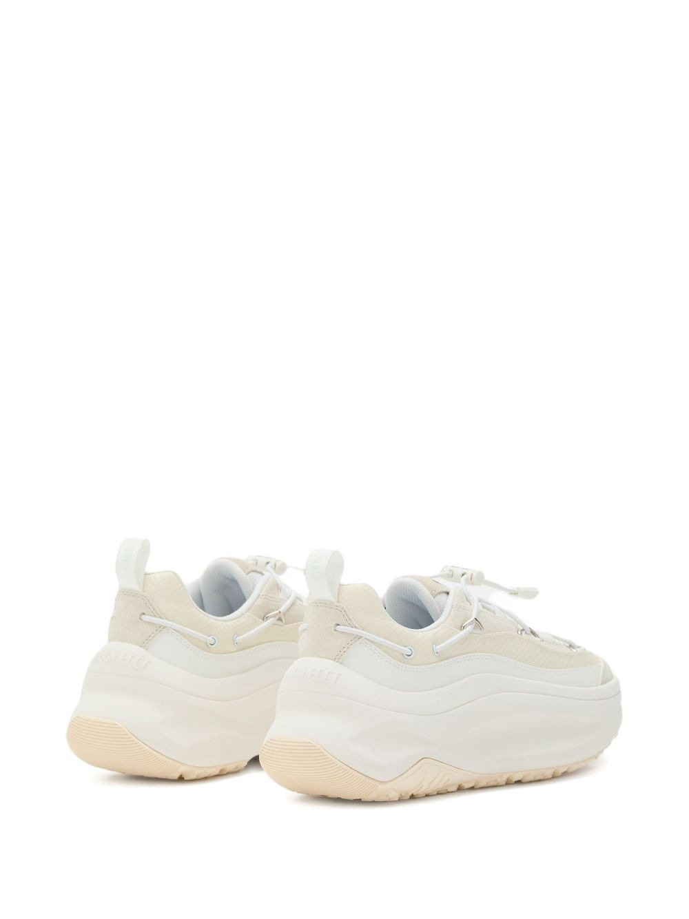 logo-embellished lace-up sneakers - 2