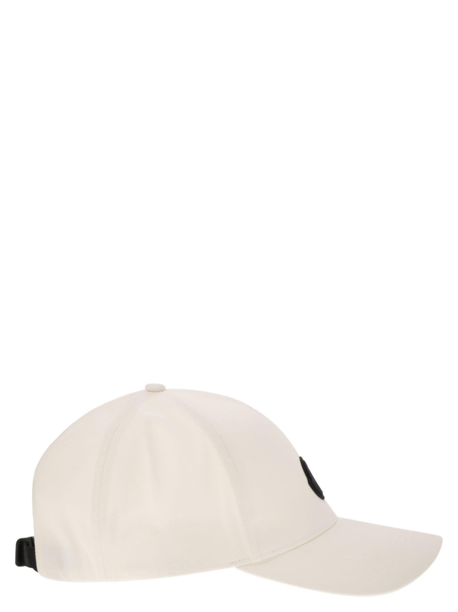 Moncler Men Cotton Gabardine Baseball Cap - 3