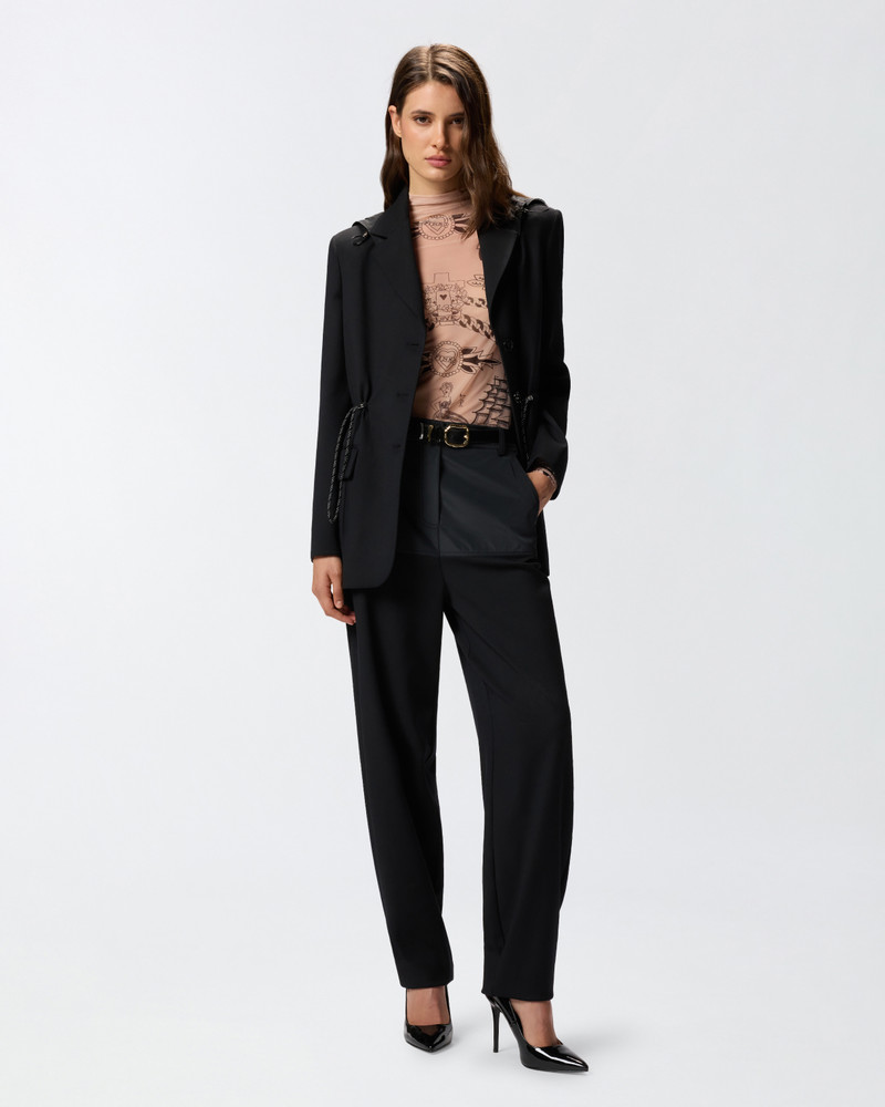 HOODED JACKET WITH DRAWSTRING 3
