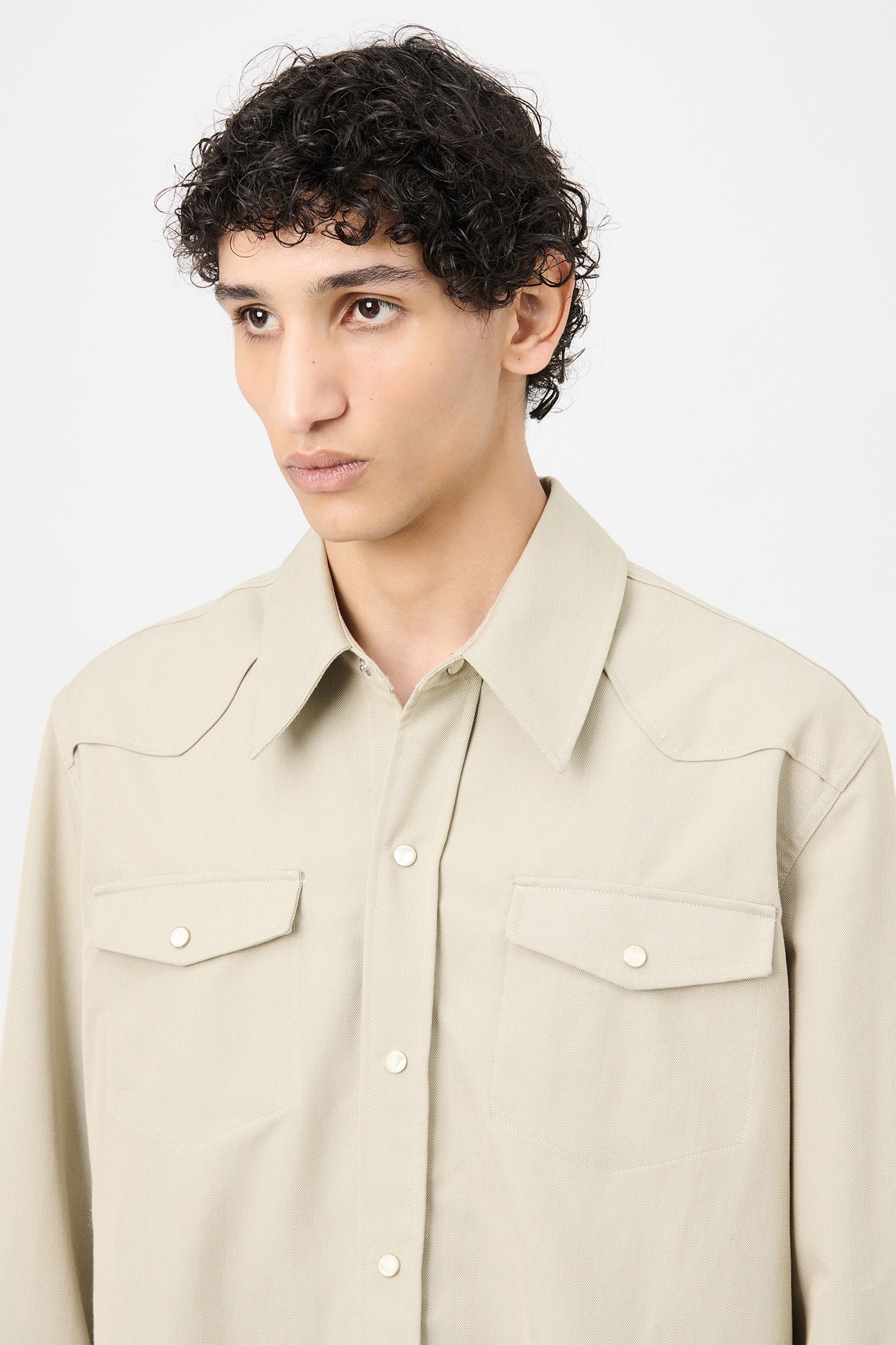 Frontier Shirt Lucid Pistachio Rural Wool - 4