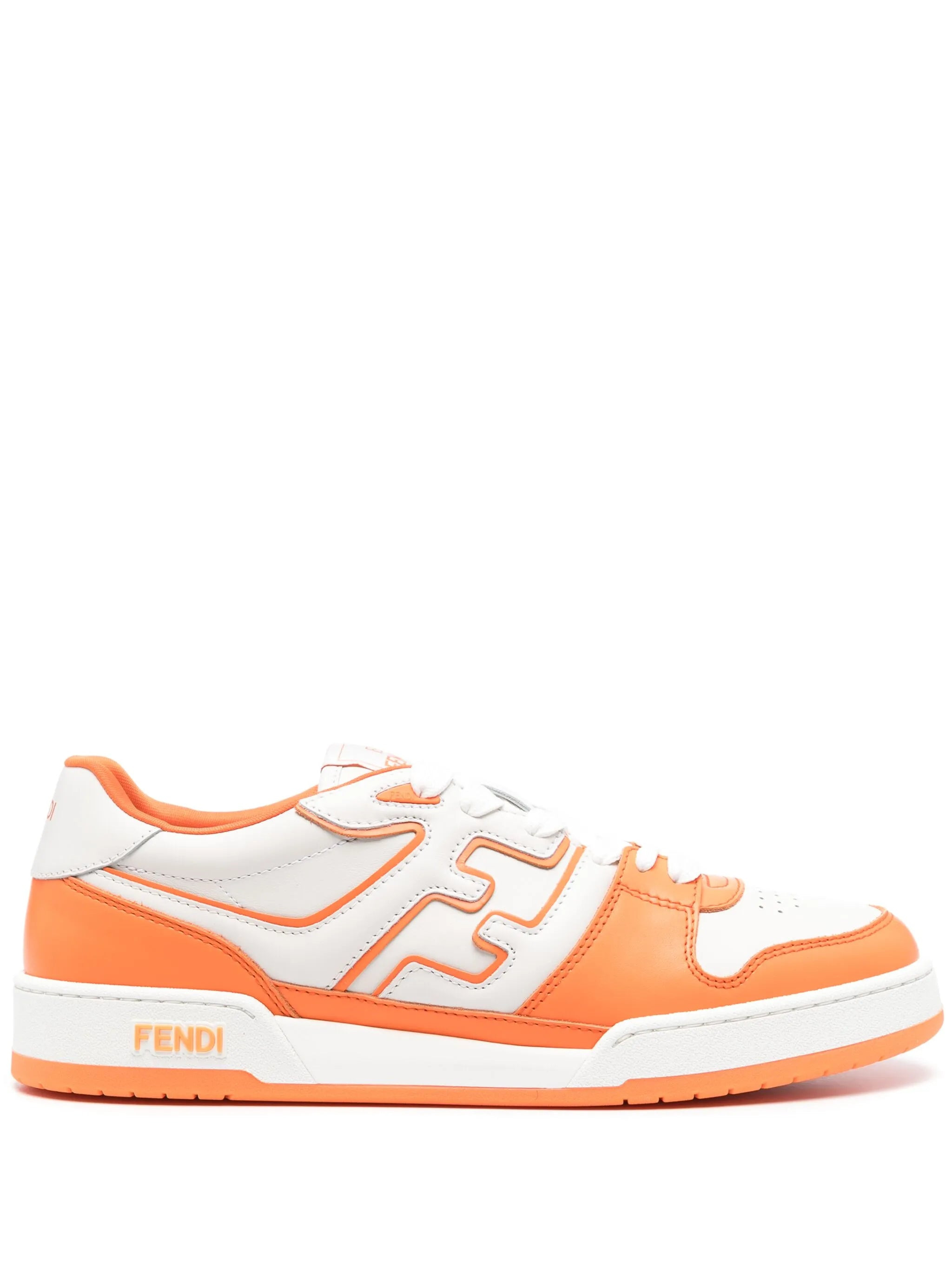 Match Leather Sneakers - 1