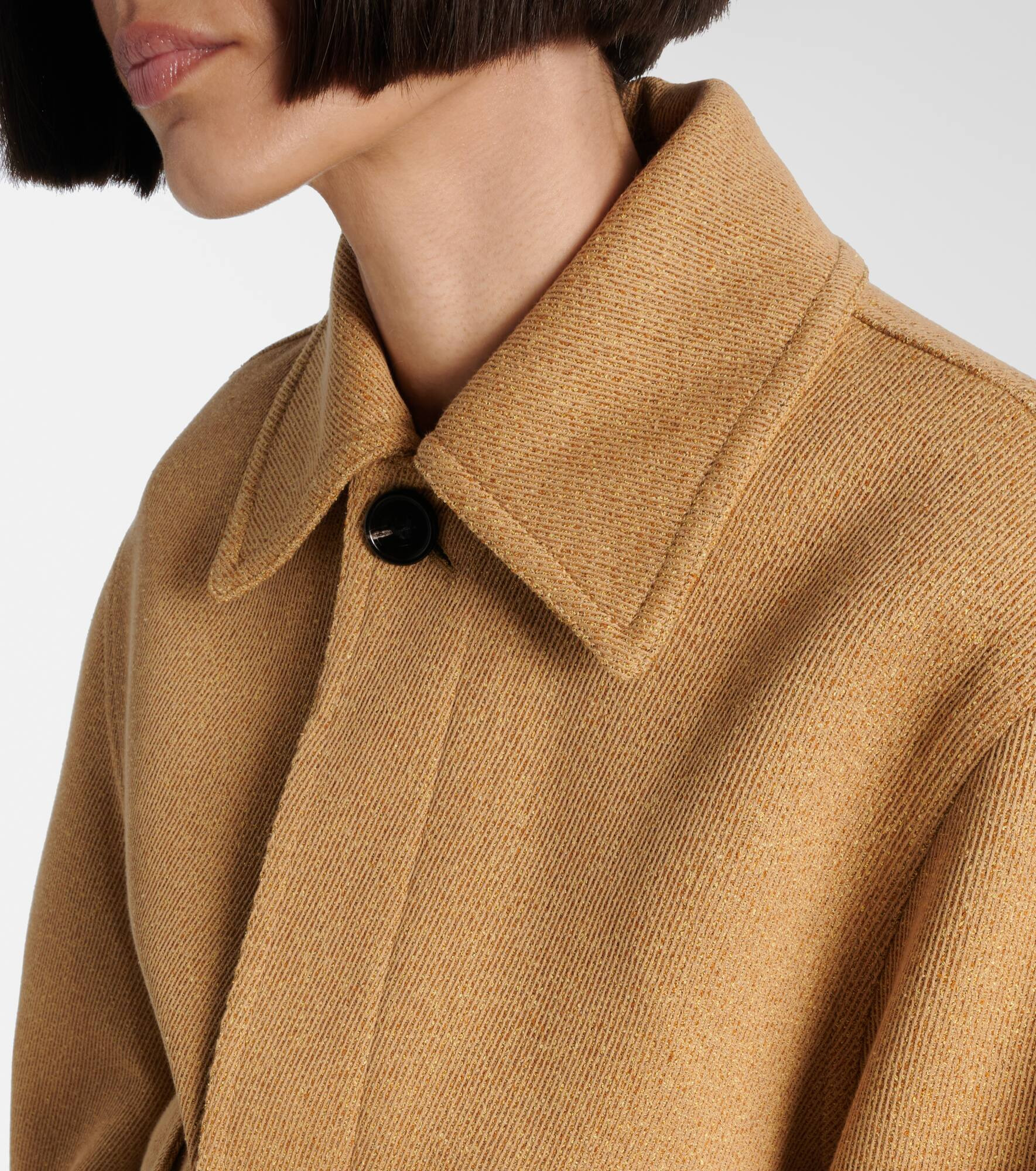 Cotton-blend frissé bomber jacket - 4