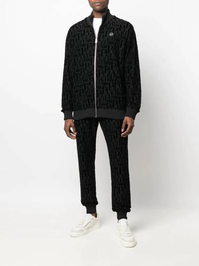 PHILIPP PLEIN Iconic Plein zip-up tracksuit outlook