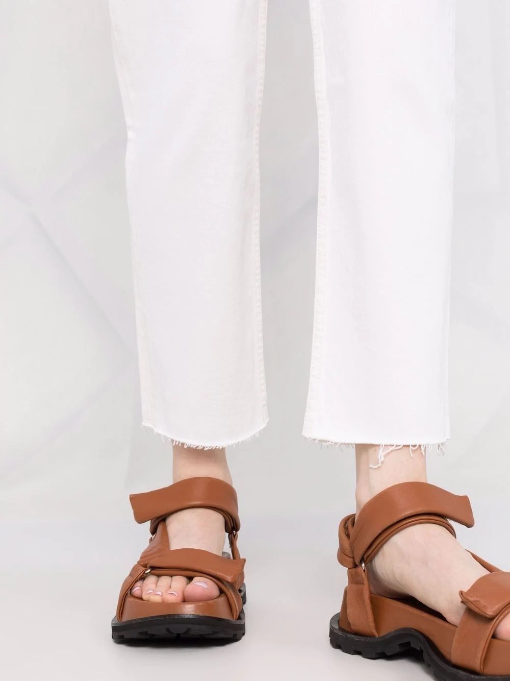 70s Stove Pipe straight-leg jeans - 5