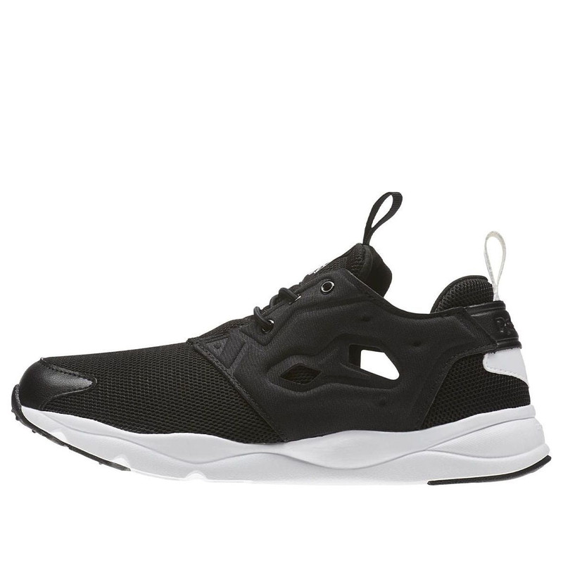 (WMNS) Reebok Furylite Mesh Running Shoes Black CN0119 1
