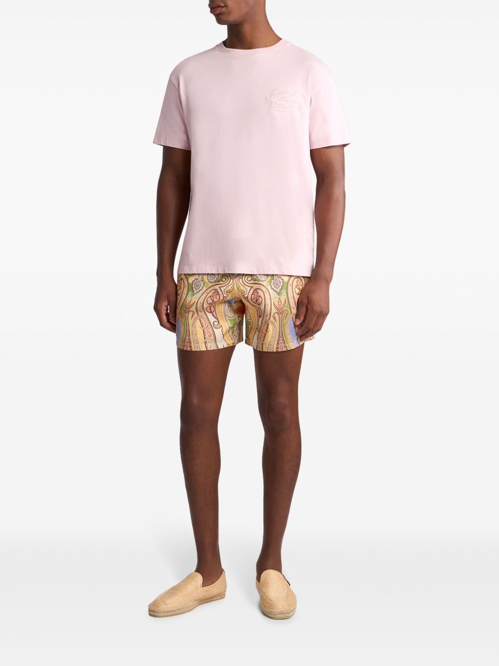 paisley-print swim shorts - 3