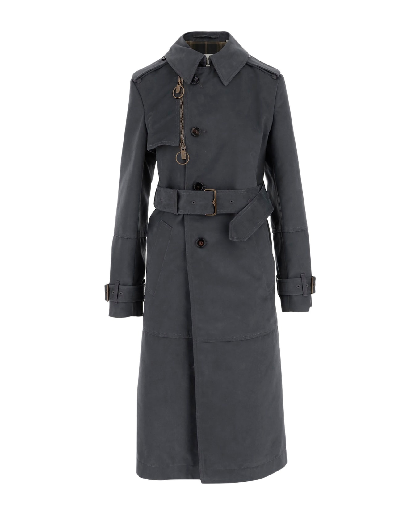 Belted Trench Coat - 1