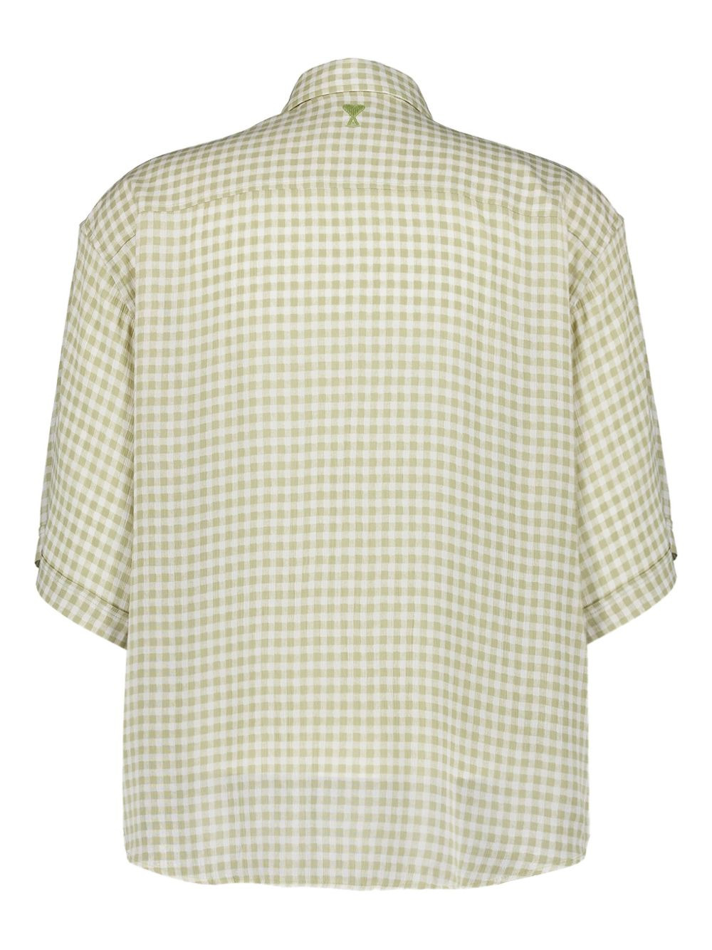 gingham-print shirt - 2