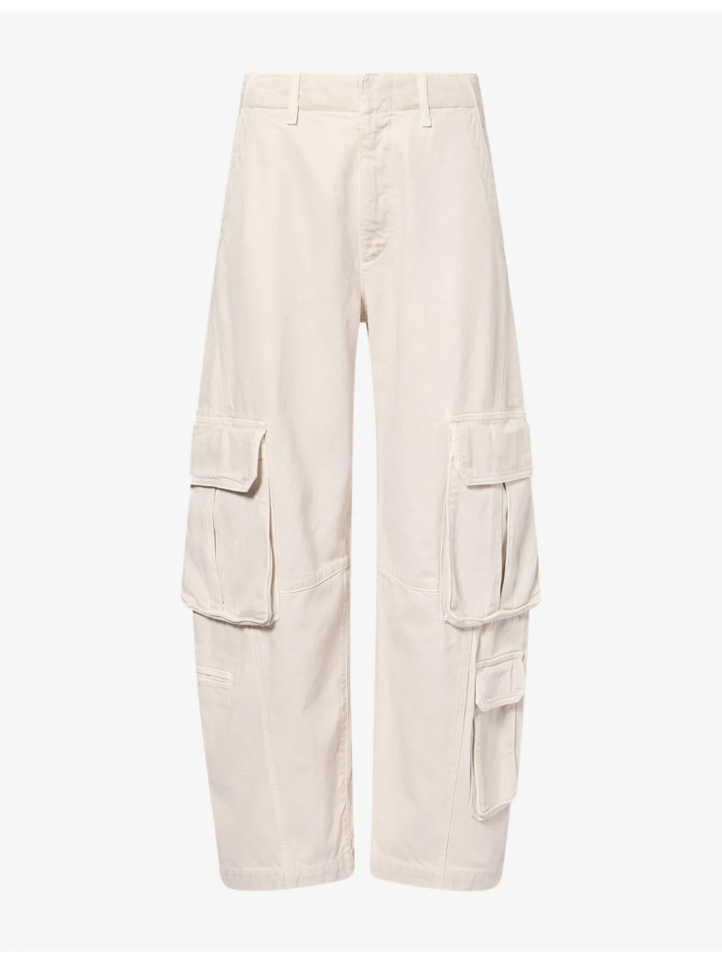Ambika Patch-Pocket Cotton-Blend Utility Trousers - 1