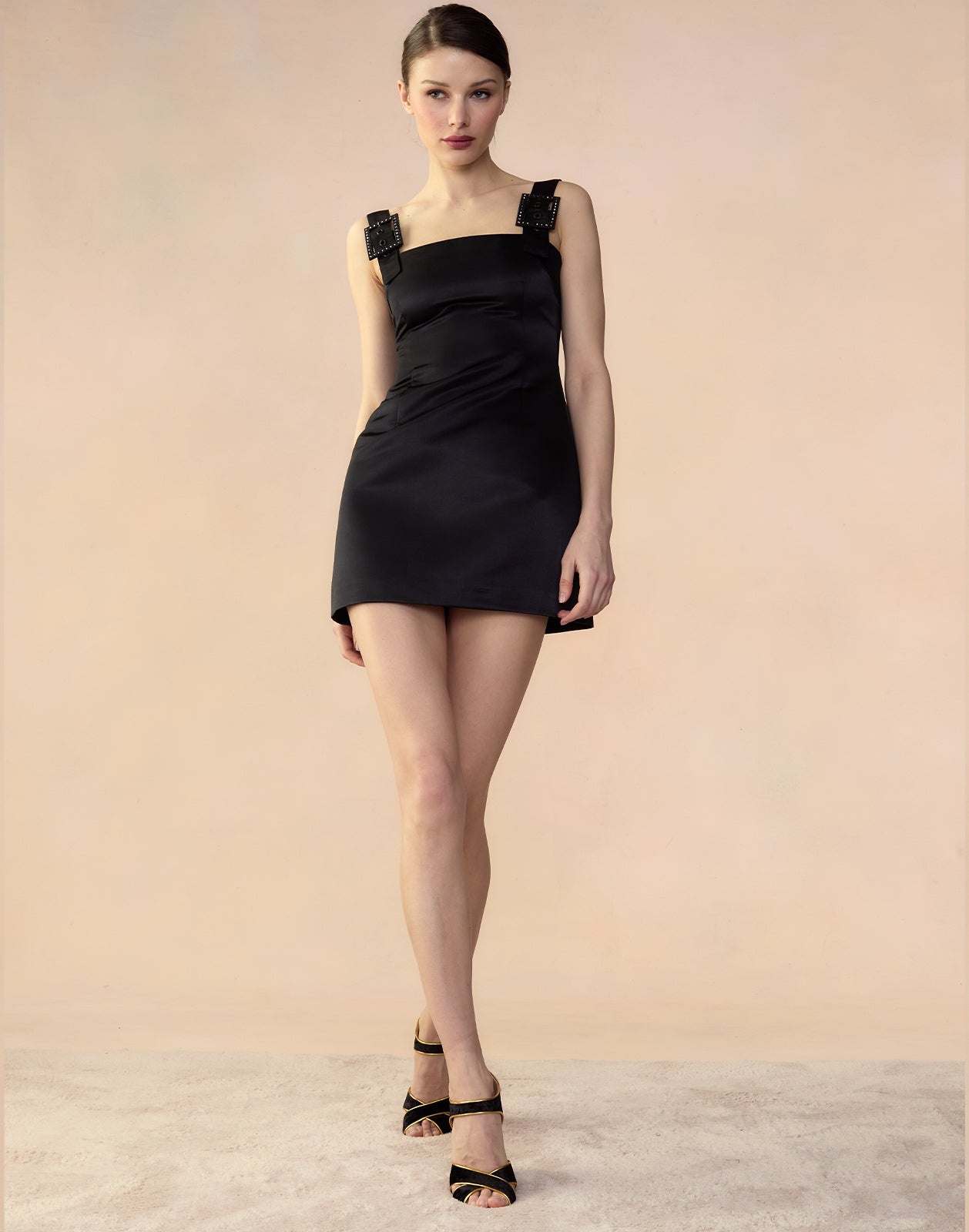 Gigi Satin Dress - 5