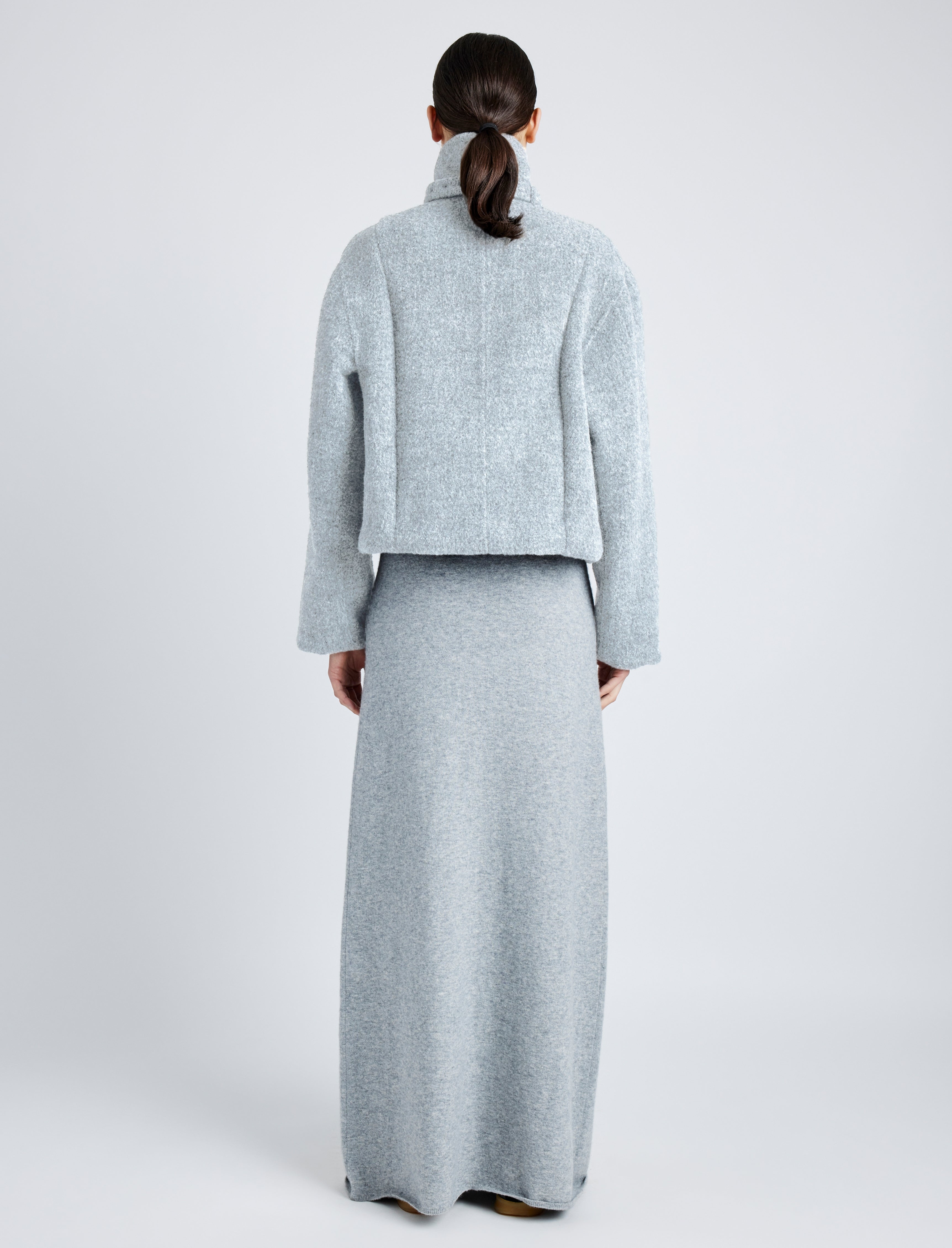 Darcy Jacket in Brushed Wool Cashmere - 5
