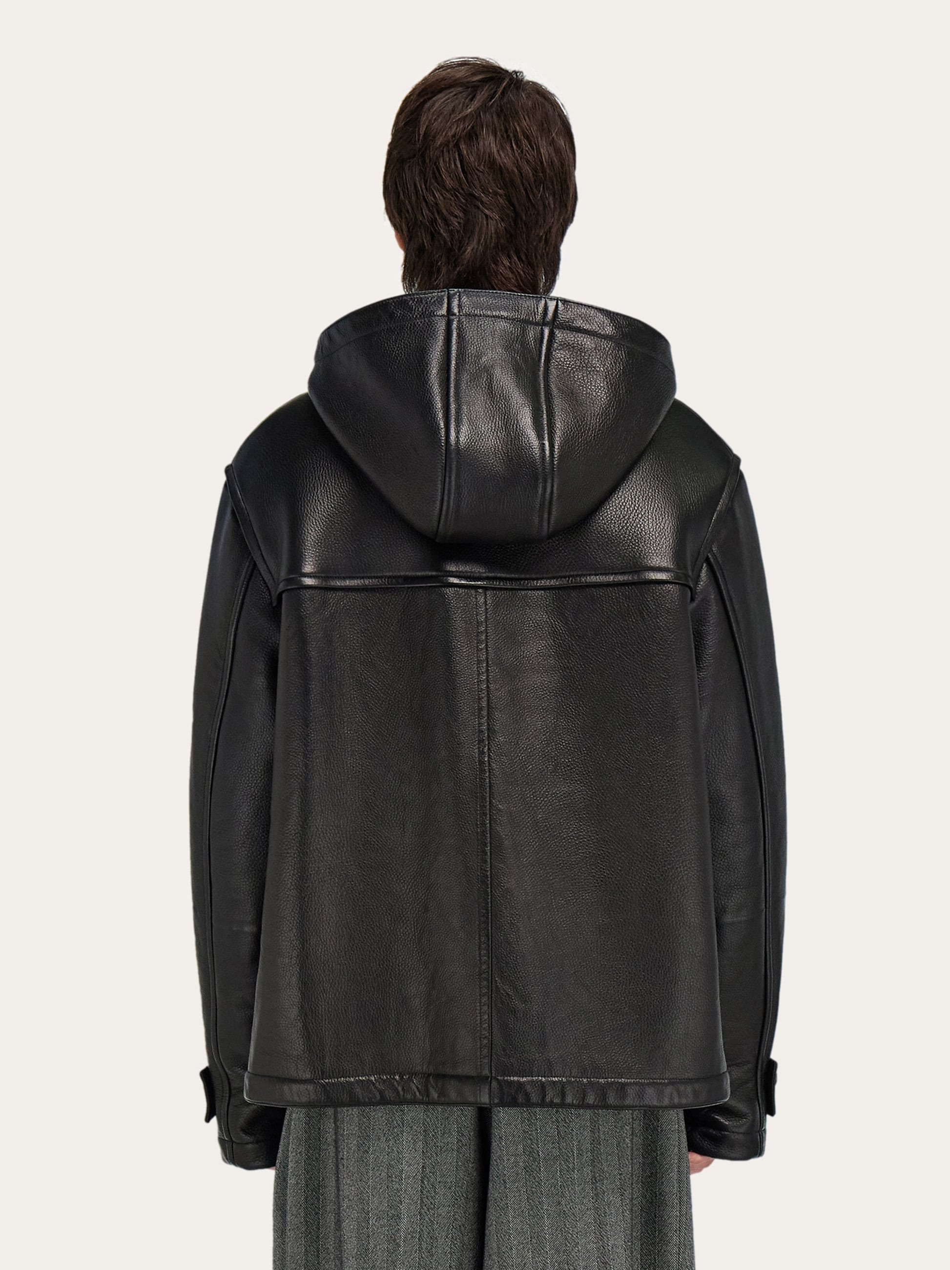 Deerskin padded blouson - 4