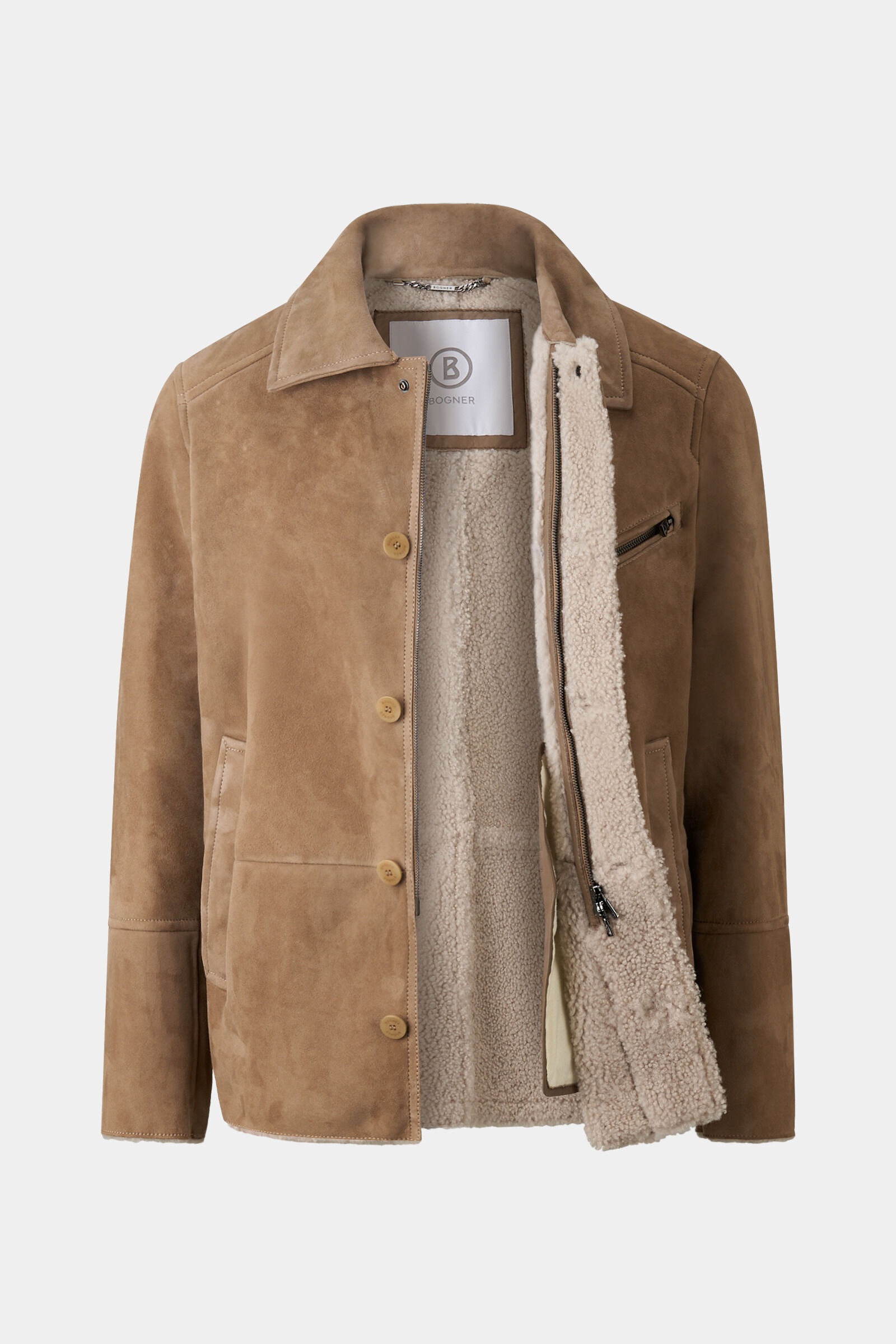 Liron Lambskin jacket in Beige - 2