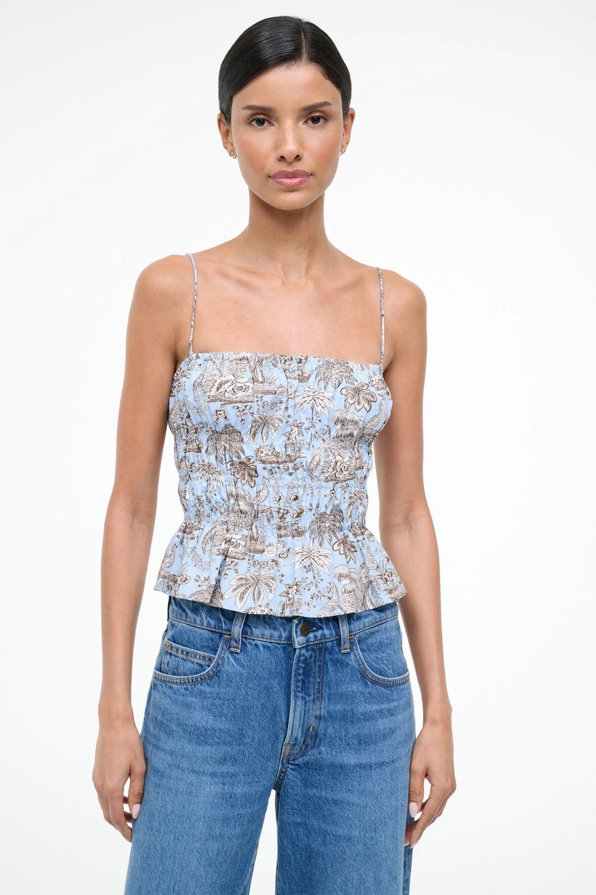 STAUD AYLA TOP SKY TOILE - 1