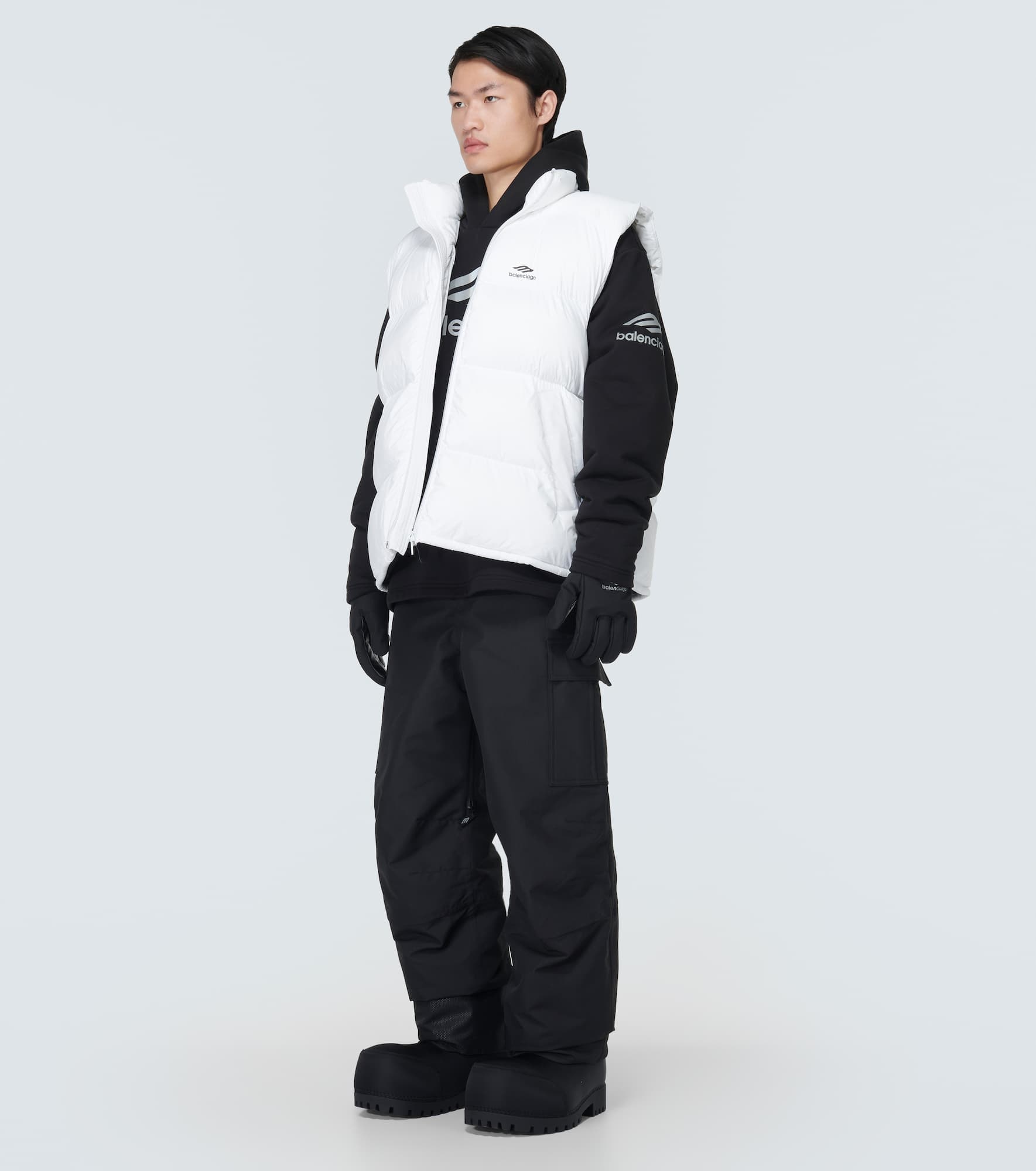 3B ski puffer vest - 2