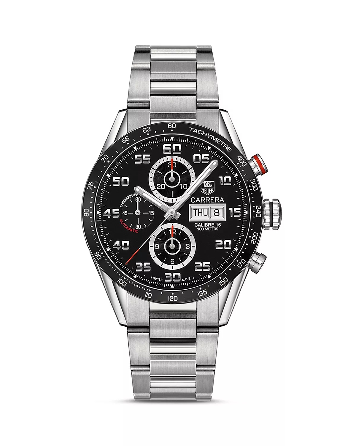 TAG Heuer Carrera Automatic Tachymeter Watch, 43mm - 1
