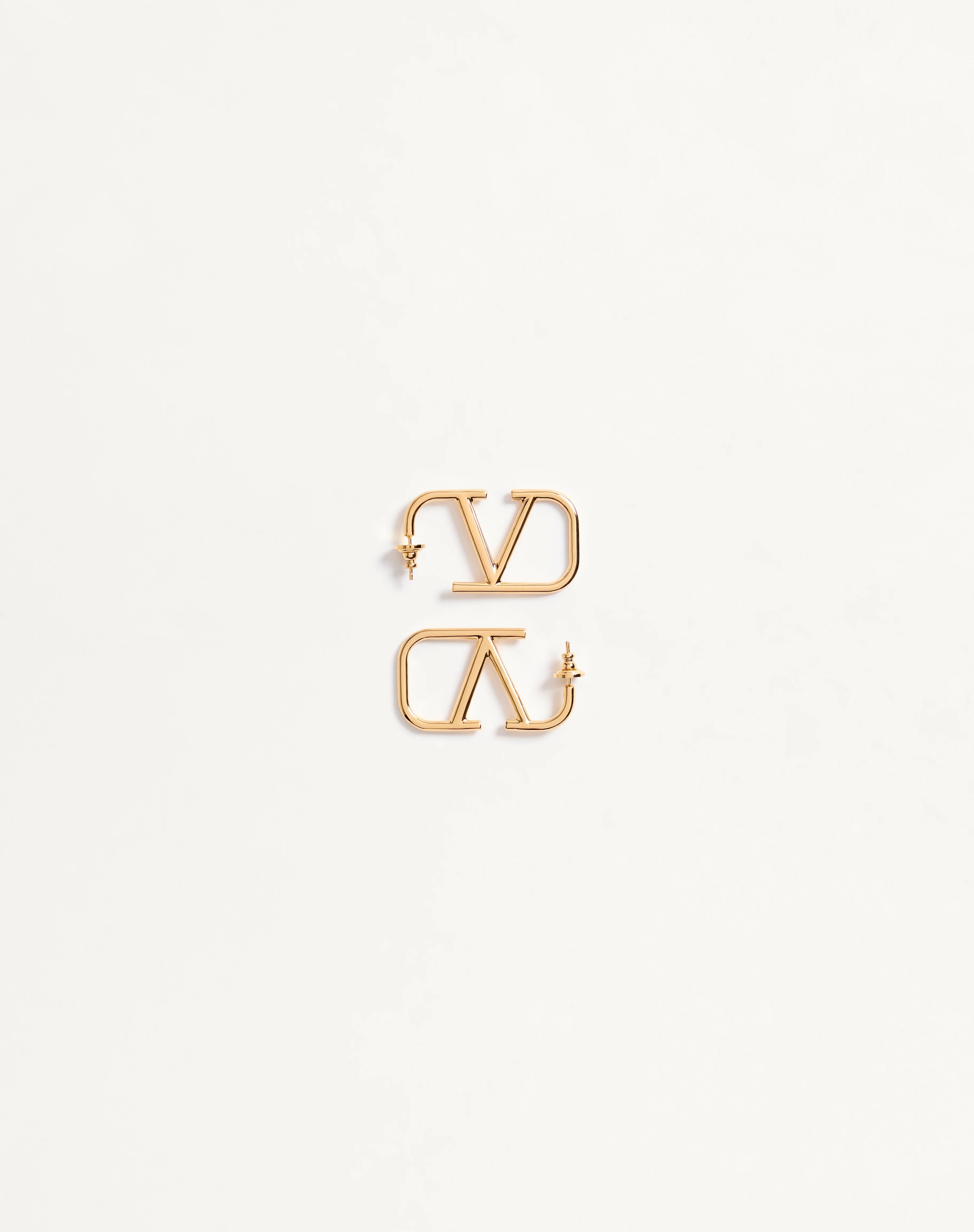 VLOGO SIGNATURE METAL EARRINGS - 1