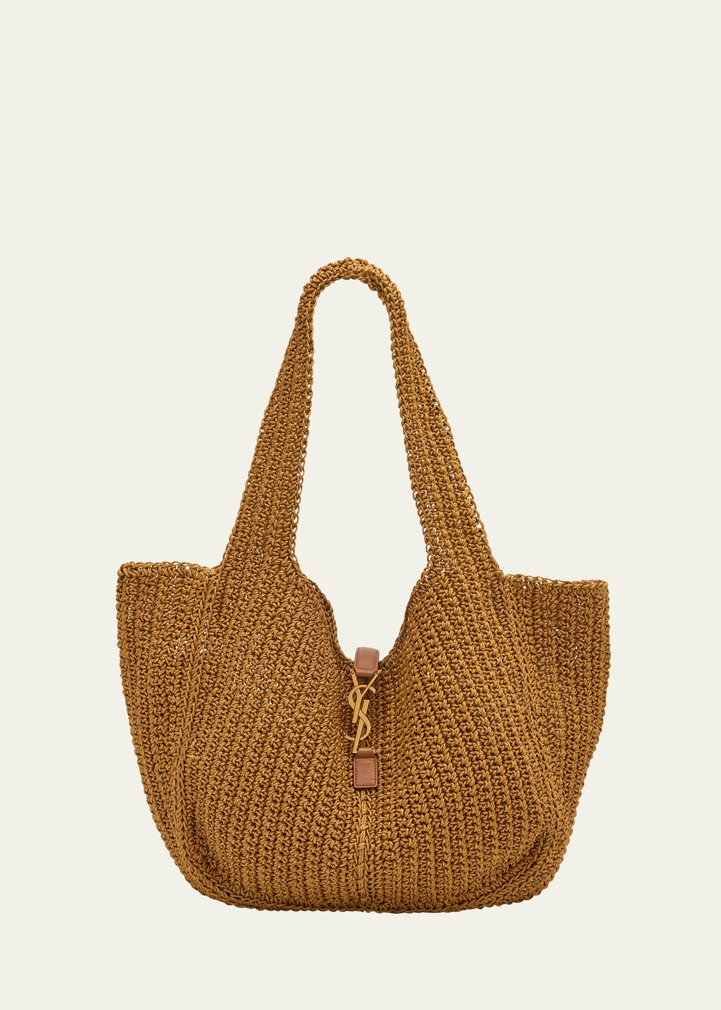 Bea YSL Tote Bag in Cord and Leather - 1