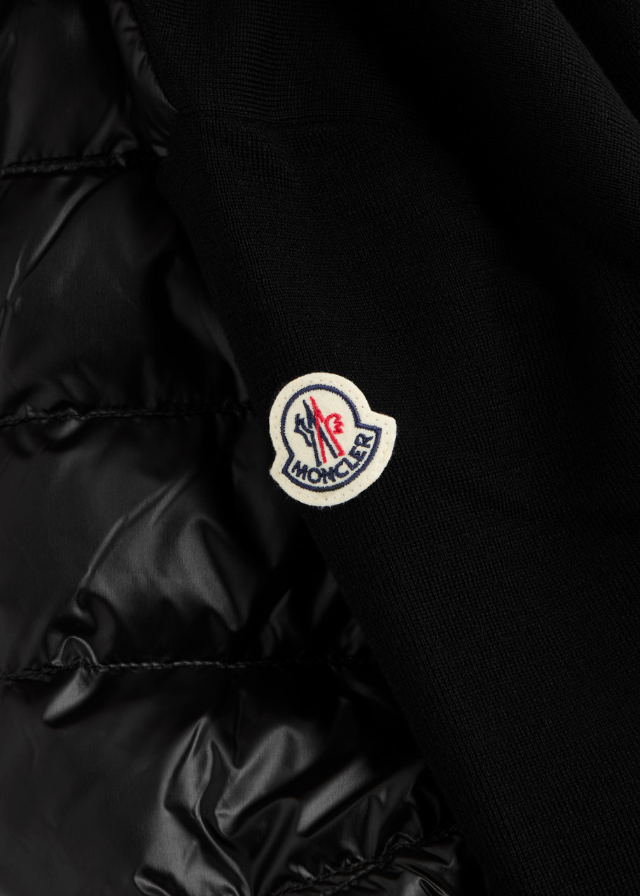 Moncler Quilted Nylon and Wool Jacket - 5