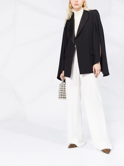 Balmain high-waisted wide-leg trousers outlook