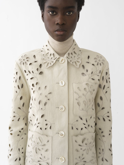 Chloé EMBROIDERED OVERSHIRT JACKET outlook