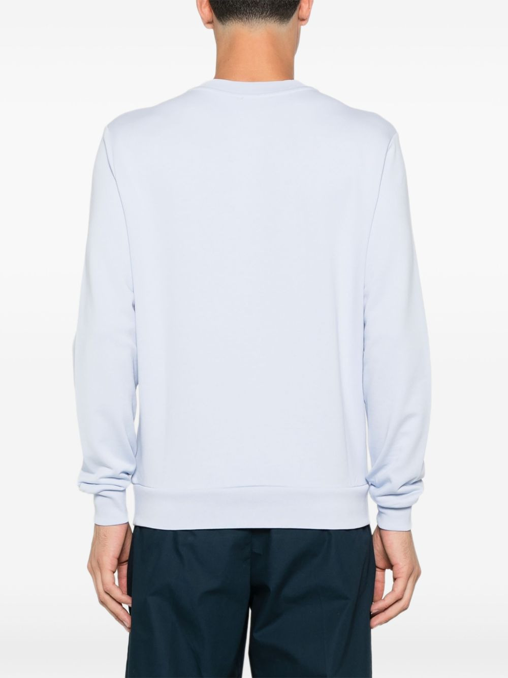 logo-print crew-neck sweatshirt - 4